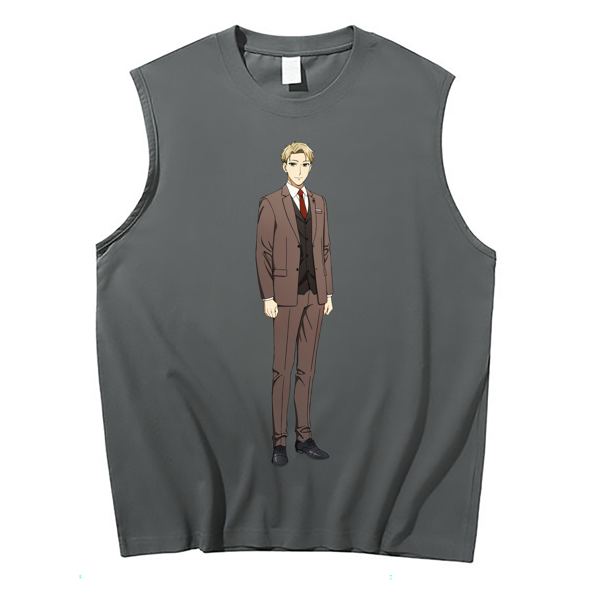 （画像用） SPY×FAMILY间谍家家酒 コットン100％タンクトップ（フロントプリント）
